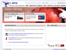 Tablet Screenshot of ibp-group.com